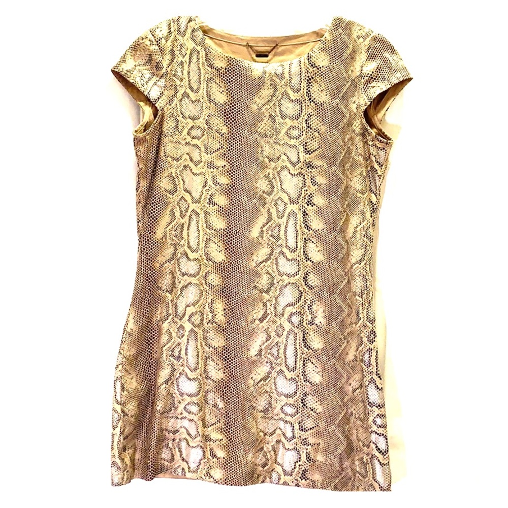 Custo Barcelona Animal Print Mini Dress